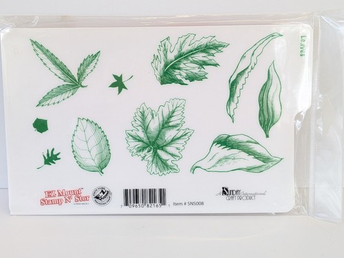 Leaves foliage craft rubber - leaves,