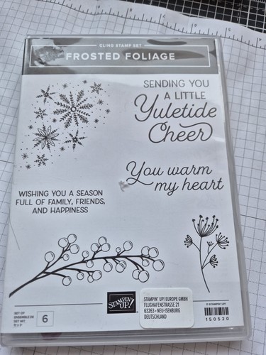 Stampin frosted foliage - up!,