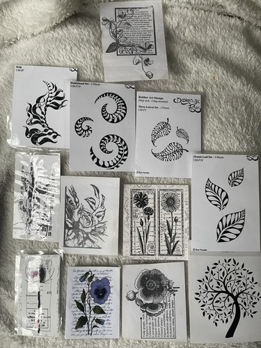 Rubber stamps for crafting - , x