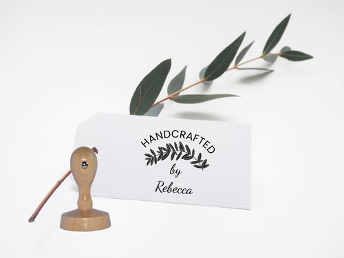Personalised leaf rubber - personalised,