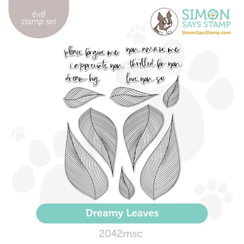 Simon says stamp dreamy leaves - simon,