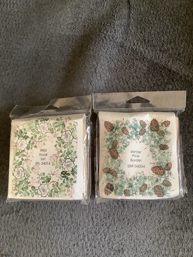 Rubber stamp tapestry - rubber, sets
