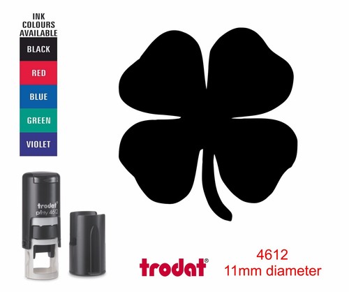Shamrock leaf clover rubber - shamrock,