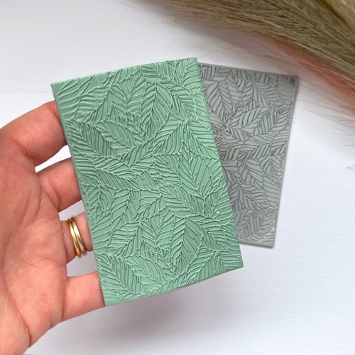 Leaves texture mat for - for, polymer