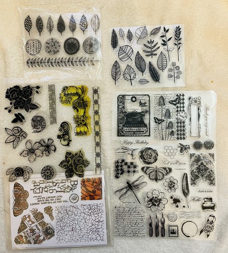 Silicone rubber stamps packs - silicone/rubber,