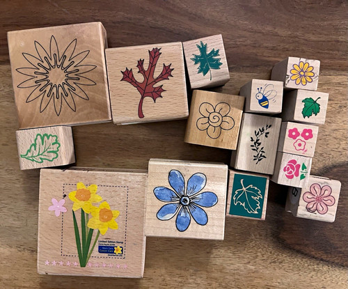 Wood mounted rubber craft - mounted,