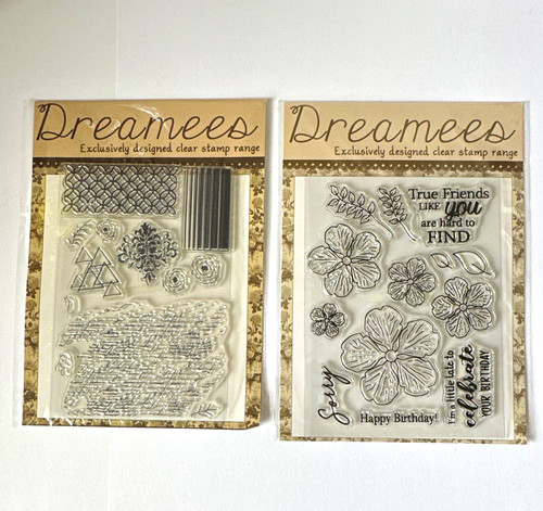 Dreamees clear stamp sets - clear,