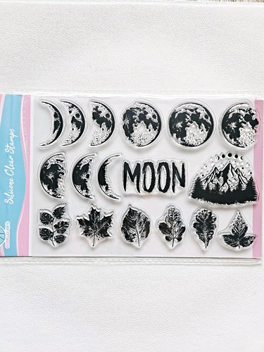 Clear silicone stamp set - clear,
