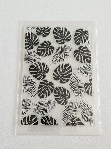 Clear stamp leaves craft - leaves,