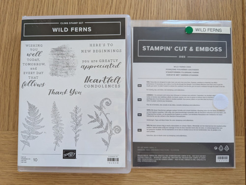 Stampin wild ferns stamp - stampin',
