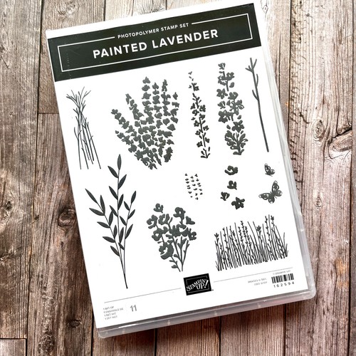 Painted lavender stampin up - stampin',
